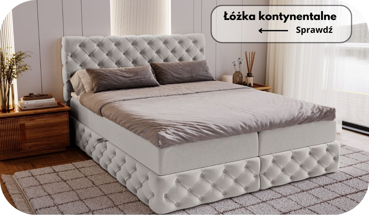 Łóżka kontynentalne